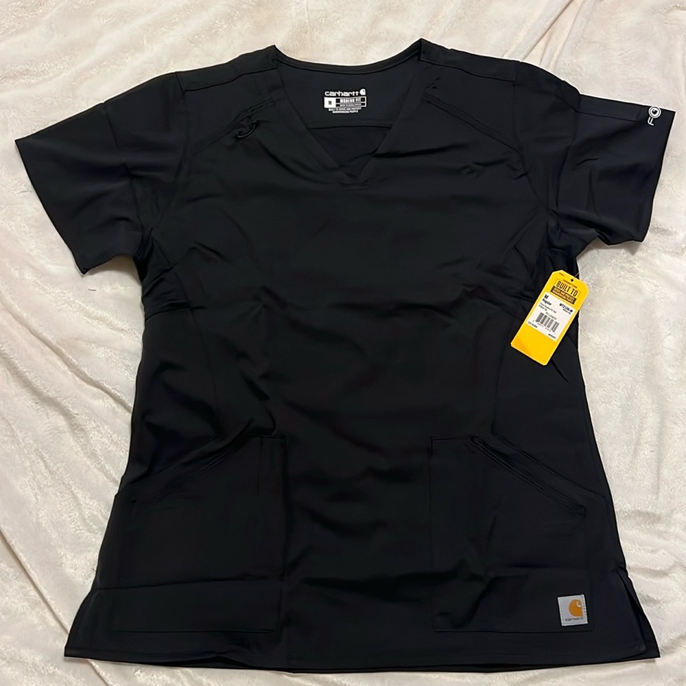 Carhartt Force Liberty Women's Multi-Pocket V-Neck Scrub Top